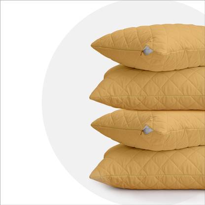 AYKA Quilted Microfibre Filled Zipper King Size Pillow Protector
