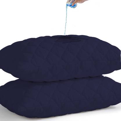 EVOL Quilted Poly Fiber Filled Zipper Standard Size Pillow Protector
