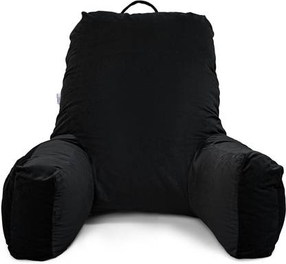 MY ARMOR Bear Reading Pillow/Bed Rest with Support Arms & Back Support for working in Bed Microfibre Solid Body Pillow Pack of 1