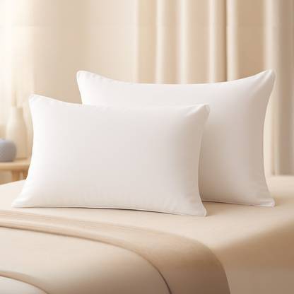 haus & kinder Microfibre Body Pillow Pack of 2 Solid