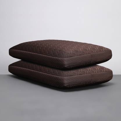 LA VERNE Memory Foam Sleeping Pillow Pack of 2 Geometric Luxury