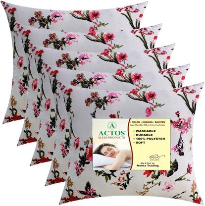 ACTOS Microfibre Cushion Pack of 5 Floral