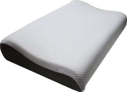 SleepyHug Cervical Contour Curved 20x12in Memory Foam Nature Orthopaedic Pillow Pack of 1