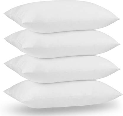 KUBER INDUSTRIES Microfibre Solid Sleeping Pillow Pack of 4