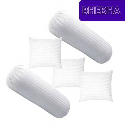 BHEBHA Microfibre Bolster Pack of 5 Abstract