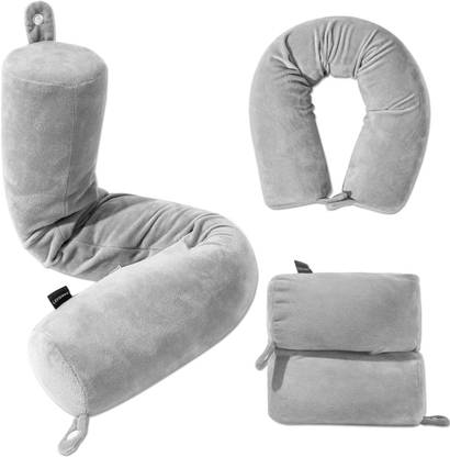 ZWEELAY Twist Memory Foam Travel Pillow for NecK Neck Pillow
