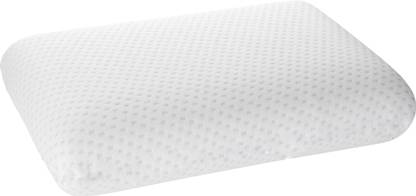 MEDITIVE Memory Foam Pillow with Outter Cover (24 * 15 * 3.75" inches) Memory Foam Abstract Sleeping Pillow Pack of 1