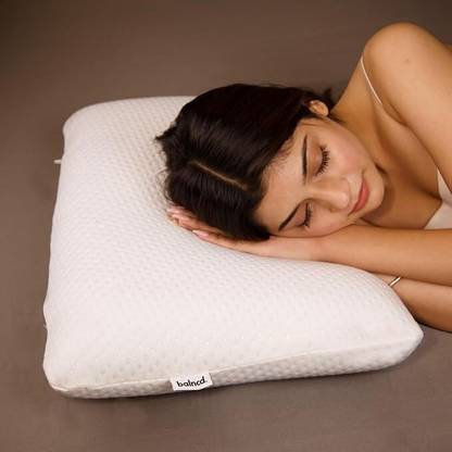 Balncd Memory Foam Orthopaedic Pillow Pack of 1 Solid