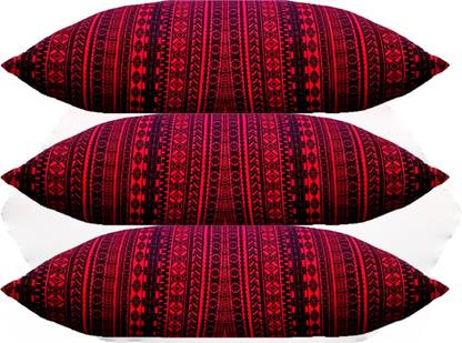 ACTOS Microfibre Sleeping Pillow Pack of 3 Geometric