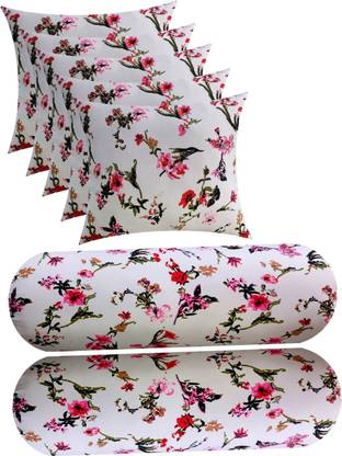 Changers Microfibre Bolster Pack of 7 Floral