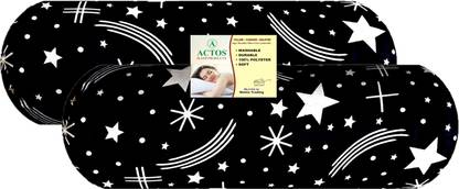 ACTOS Microfibre Bolster Pack of 2 Geometric