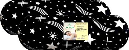 ACTOS Microfibre Bolster Pack of 2 Geometric