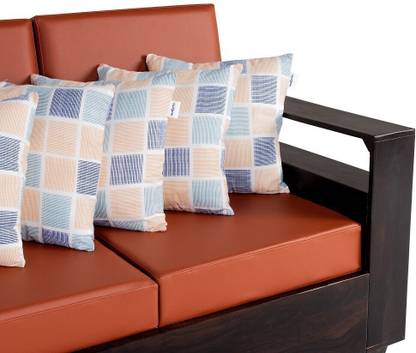 Wakefit 16"x16" Microfibre Abstract Cushion Pack of 5
