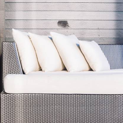 Gilson Microfibre Cushion Pack of 4 Solid 16 x 16 Inch