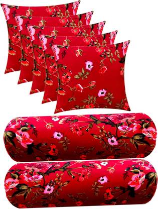 ACTOS Microfibre Cushion Pack of 7 Floral