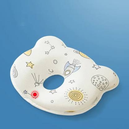 BRANDONN Memory Foam Animals Baby Pillow Pack of 1