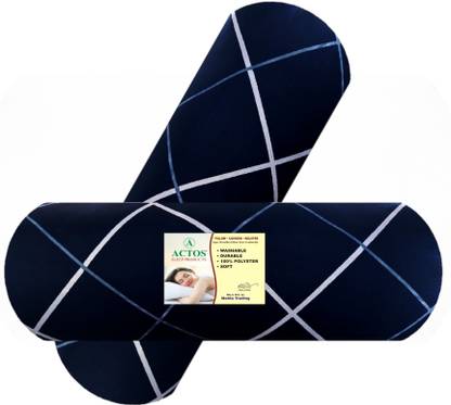 ACTOS Microfibre Bolster Pack of 2 Geometric