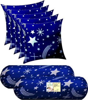 ACTOS Microfibre Bolster Pack of 7 Geometric