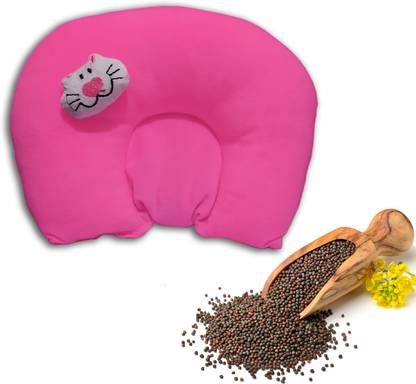 BabeDesk Mustard Seeds Toons & Characters Baby Pillow Pack of 1