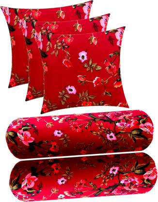 ACTOS Microfibre Cushion Pack of 5 Floral