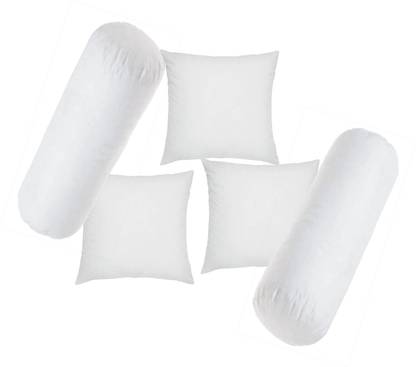 GTX Combo Prime Set Of 3 Cushions & 2 Microfibre Solid Bolster Pack of 5