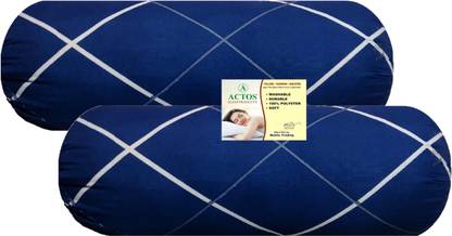 ACTOS Microfibre Bolster Pack of 2 Geometric