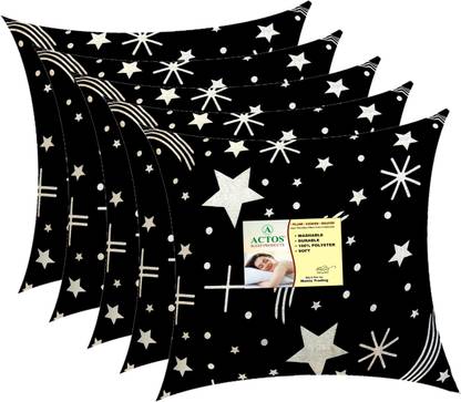 ACTOS Microfibre Cushion Pack of 5 Solid