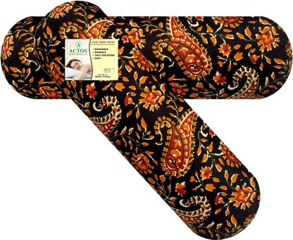 ACTOS Microfibre Bolster Pack of 2 Floral