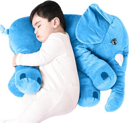 DearJoy Baby Elephant Pillow (Blue)  - 45 cm
