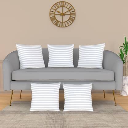 BHEBHA Microfibre Cushion Pack of 5 Stripes