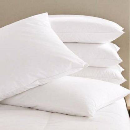 Rathore handicraft Microfibre Solid Sleeping Pillow Pack of 5