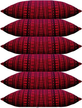 ACTOS Microfibre Sleeping Pillow Pack of 6 Geometric