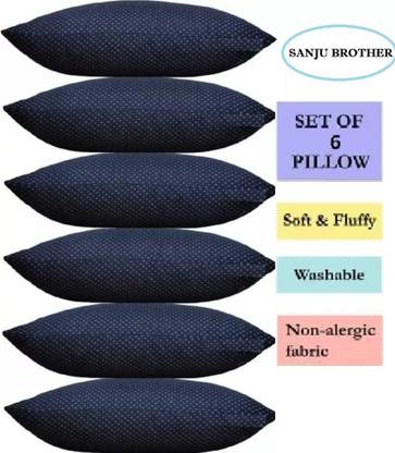 PALVIT Microfibre Sleeping Pillow Pack of 6 Abstract