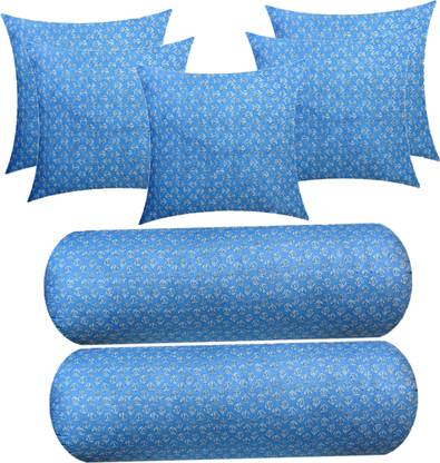 ACTOS Microfibre Floral Bolster Pack of 7