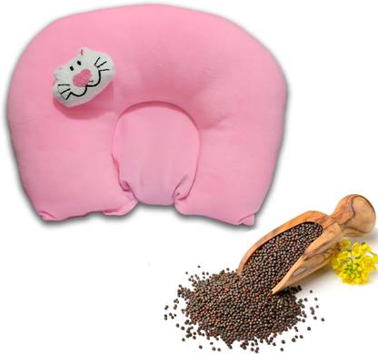 Omsurajiya Mustard Seeds Toons & Characters Baby Pillow Pack of 1