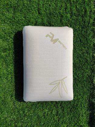 PMMATTRESS Memory Foam Sleeping Pillow Pack of 1 Solid