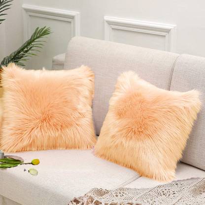 PICKKART Microfibre Cushion Pack of 2 Solid