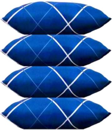 TWIROX LUXURY Polyester Fibre Abstract Sleeping Pillow Pack of 4