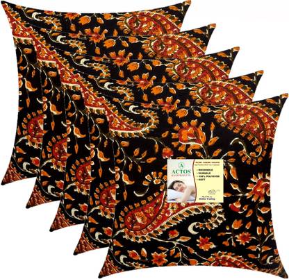 ACTOS Microfibre Cushion Pack of 5 Floral