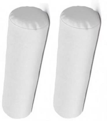 SANJU BROTHER Microfibre Bolster Pack of 2 Solid LUXORY