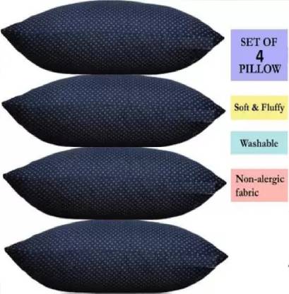 BHEBHA Microfibre Sleeping Pillow Pack of 4 Abstract