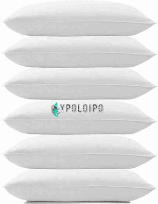 YPOLOIPO LUXURY Polyester Fibre Abstract Sleeping Pillow Pack of 6