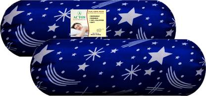 ACTOS Microfibre Bolster Pack of 2 Nature