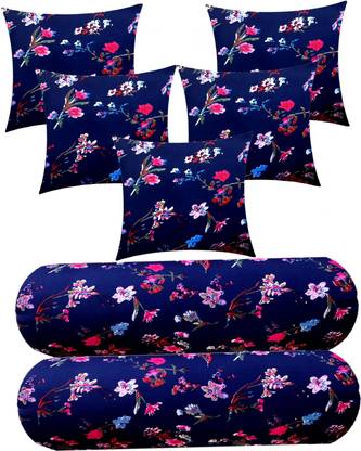 ACTOS Microfibre Cushion Pack of 7 Floral