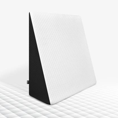 nuelif Memory Foam Sleeping Pillow Pack of 1 Solid Wedge Cushion Back / Lumbar Support