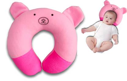 WeeWorld Comfort Cotton Smiley Baby Pillow Pack of 1