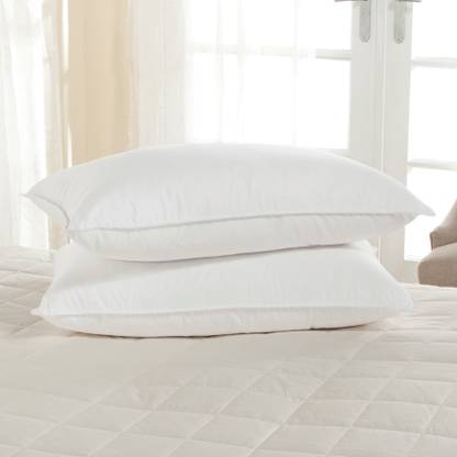 Gilson Comfort Sleep Microfibre Solid Sleeping Pillow Pack of 2