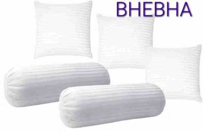 BHEBHA Microfibre Sleeping Pillow Pack of 5 Abstract