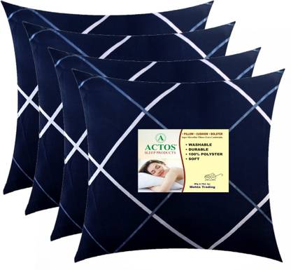 ACTOS Microfibre Cushion Pack of 4 Geometric