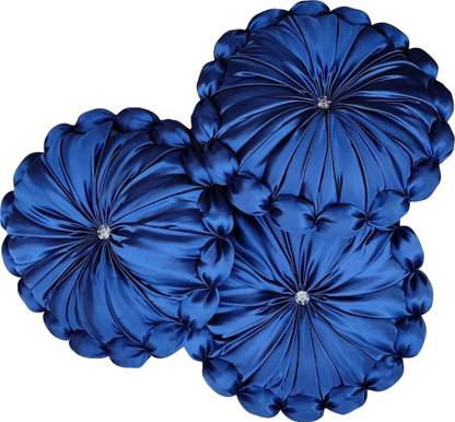 Pillowwala Microfibre Cushion Pack of 3 Solid Charming Look